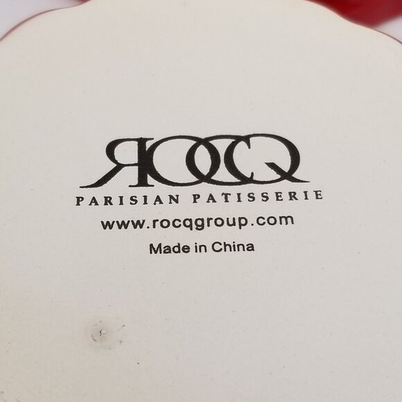 ROCQ Parisian Patisserie 5" Tart Flan Quiche Baking Ramekin Dish Red Ombre 4 ct - Picture 6 of 10